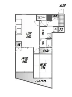 エグゼ古川【2階】の間取り