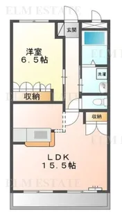 グランドールわらしな川【2階】の間取り