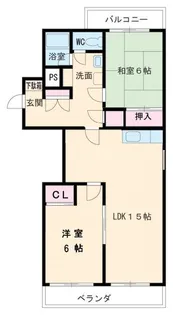 マンション一社【4階】の間取り