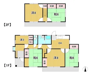 茨城県日立市西成沢町4【一戸建】の間取り