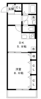 ボナール桜【2階】の間取り