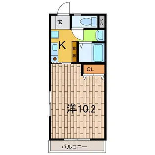 奥田ビル【3階】の間取り