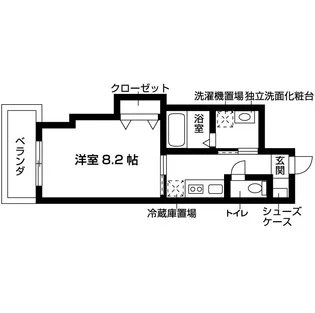 エルメディオ千種【5階】の間取り