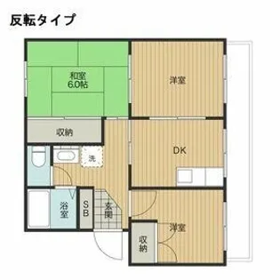 興津ハイツ(オキツハイツ)【4階】の間取り