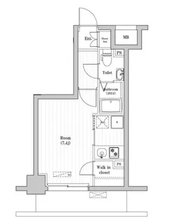 N-stage Hon-Atsugi Sakaecho【3階】の間取り