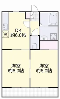 サンガーデン平井A【1階】の間取り
