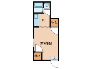 田中コ-ポ【2階】の間取り