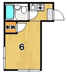 大宮ハイツ奥田【5階】の間取り
