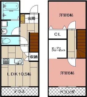 CS黒崎の間取り