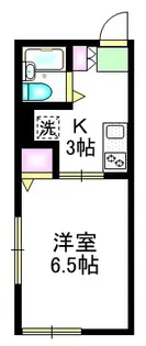 シティハイム メゾン・クレール【2階】の間取り