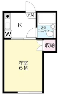 シャトレ清瀬【1階】の間取り