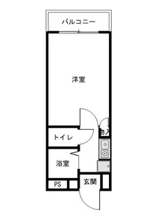 ライフマンションYMK【2階】の間取り