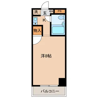 ダイヤコーポ桂川【3階】の間取り