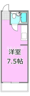 千葉県千葉市中央区寒川町3【アパート】の間取り