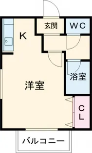 コーポひまわり【1階】の間取り