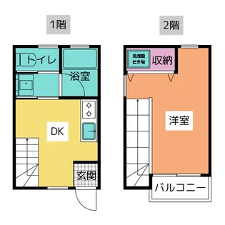 ボンヌール川名の間取り