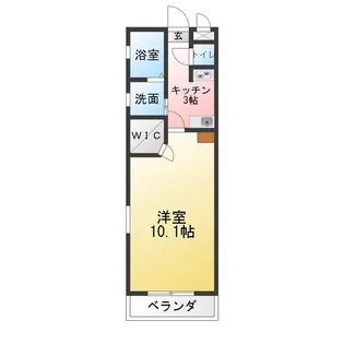 KII-OKASAN B.参番館【3階】の間取り