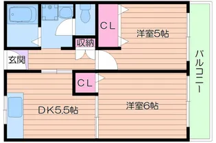 山手弐番館【1階】の間取り