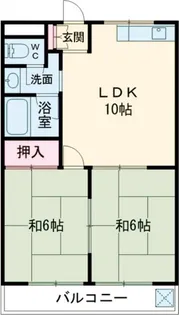 大阪府門真市上野口町【マンション】の間取り