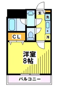 東京都調布市入間町1【マンション】の間取り
