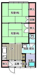 山形県山形市南館4【アパート】の間取り