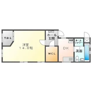 藤ヴァレイII【2階】の間取り