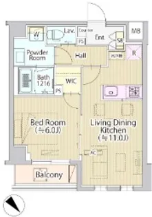 セリジェ池尻大橋【3階】の間取り