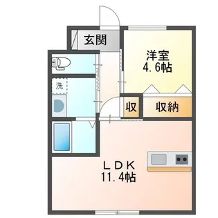 ソレイアード【2階】の間取り