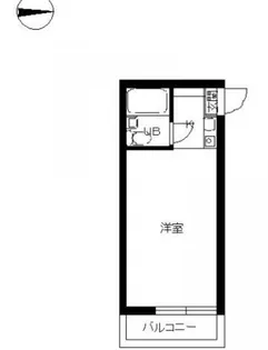 スカイコート新宿【2階】の間取り