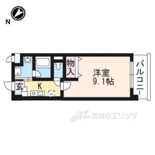 イストアール【3階】の間取り