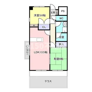 S・FIELD75【1階】の間取り