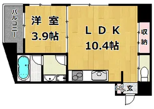 ピコットVII【3階】の間取り