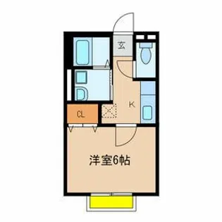 千葉県流山市南流山1【アパート】の間取り