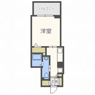 レジディア南1条【6階】の間取り