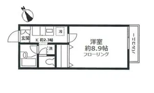 【カーサ・ディーノ】【1階】の間取り