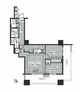 東京都豊島区東池袋4【マンション】の間取り