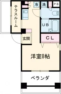 マメントブルー中野【3階】の間取り