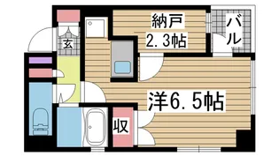プリオーレ神戸II【2階】の間取り
