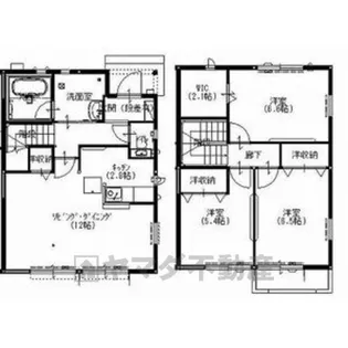 Yヨウトウ7パナメゾン【1階】の間取り