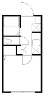 ラグーン西生田【2階】の間取り