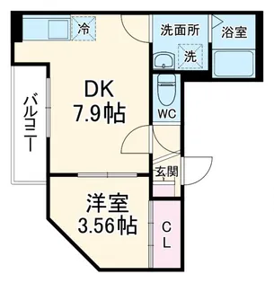 Gran Base【1階】の間取り