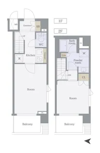 ルーブル錦糸町弐番館の間取り