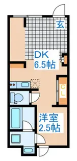 SILVERADO方南町【1階】の間取り