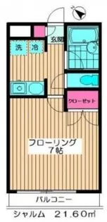 シャルム-給田2丁目-【3階】の間取り