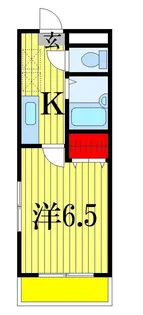 YKマンション【5階】の間取り