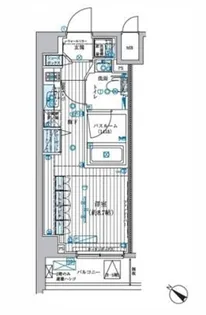 ブライズ中野南台【2階】の間取り