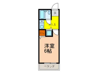 RIO花屋敷【3階】の間取り