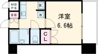 メインステージ池袋【7階】の間取り