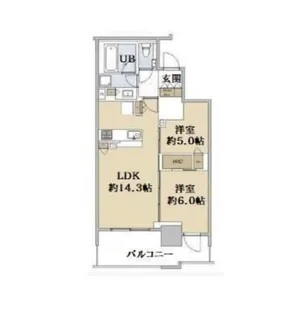 品川イーストシティタワー【10階】の間取り