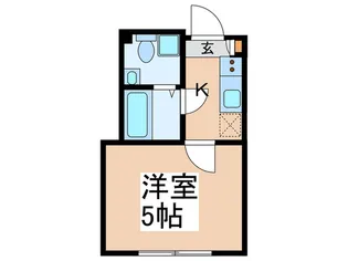 アザーレクオン宮崎台【1階】の間取り